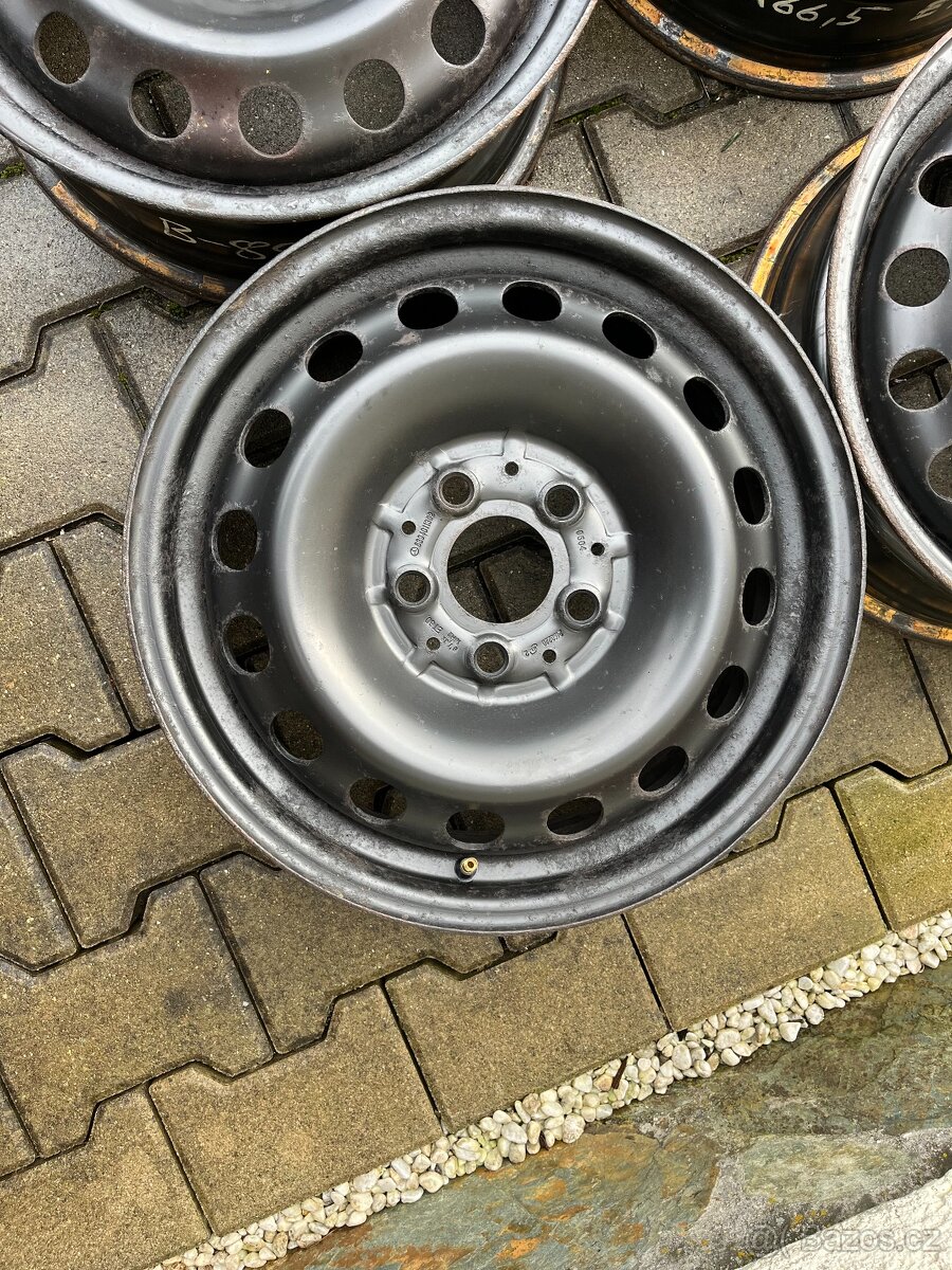 4x plechové disky Vito / Viano 5x112 R16 - 2