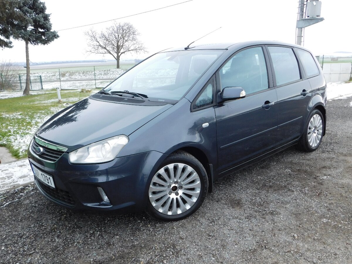 Ford C-max 2.0 TDCi,,TITANIUM,pěkný,BEZ KOROZE,tažný - 2