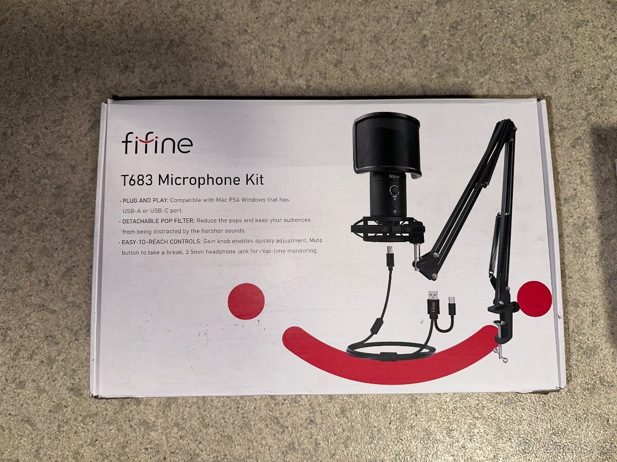 Mikrofony fifine T683 a T669 - 2