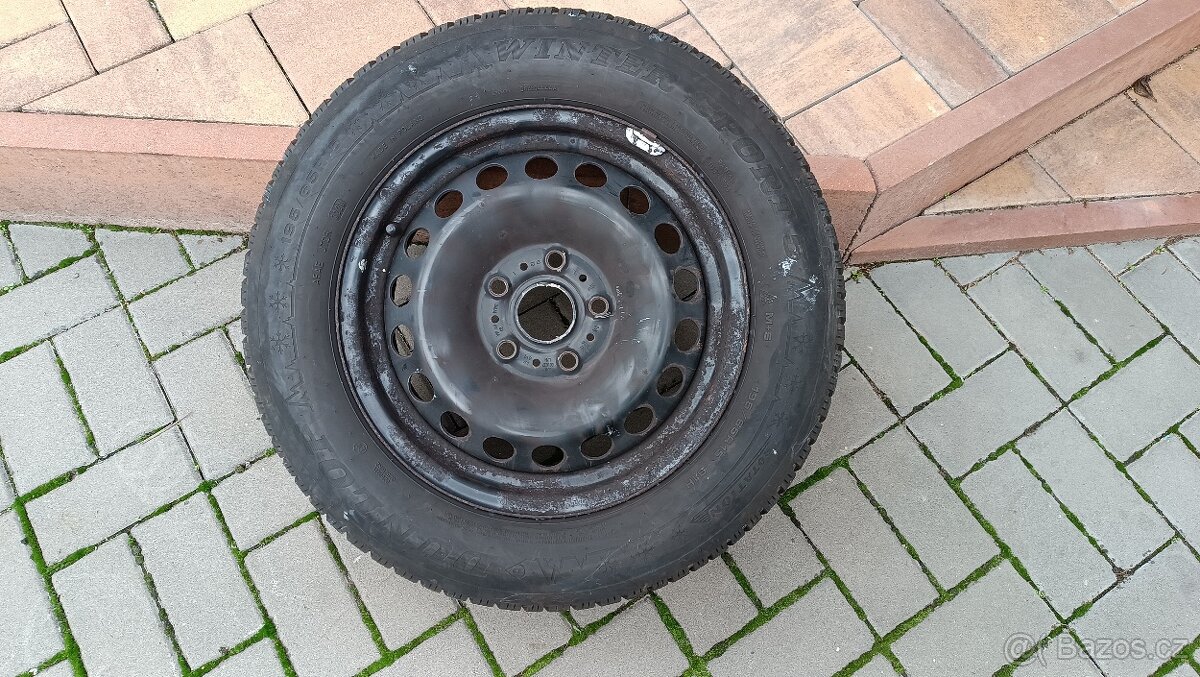 195/65/15 Komplet zimní kola Škoda, VW, Seat, Audi - 2