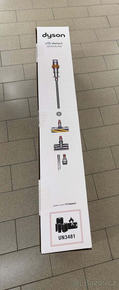 Vysavač Dyson V15 Detect Absolute nový nerozbalený - 2