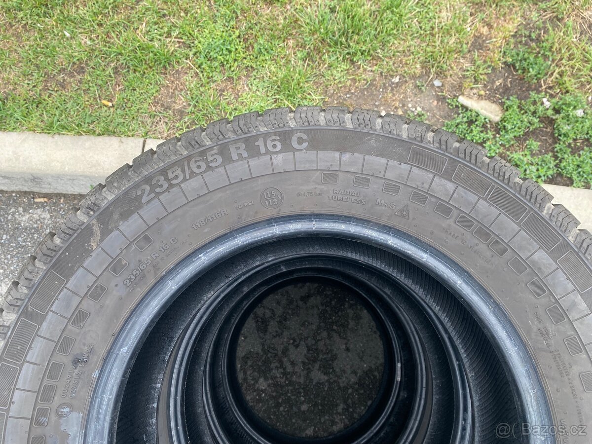 Celoroční zátěžové pneumatiky continental 235/65/16c - 2