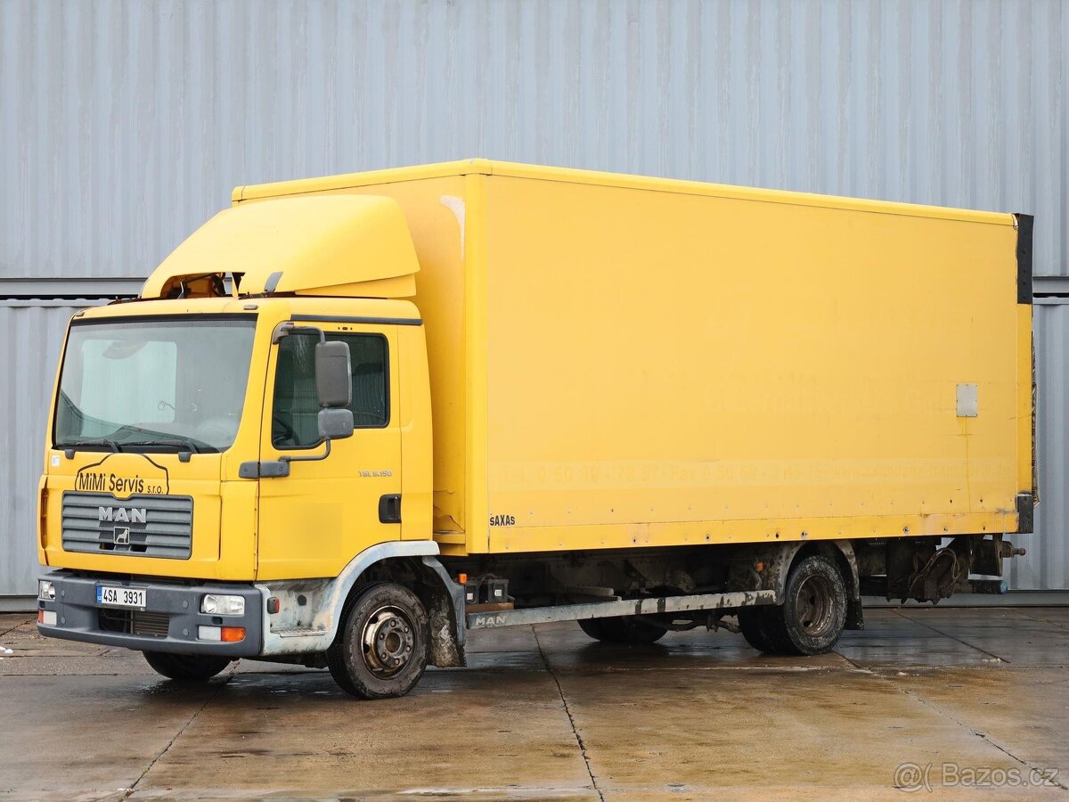 MAN TGL 8.150, EURO 5, 15 PALET ,HYDRAULICKÉ ČELO, ČTYŘVÁLCO - 2