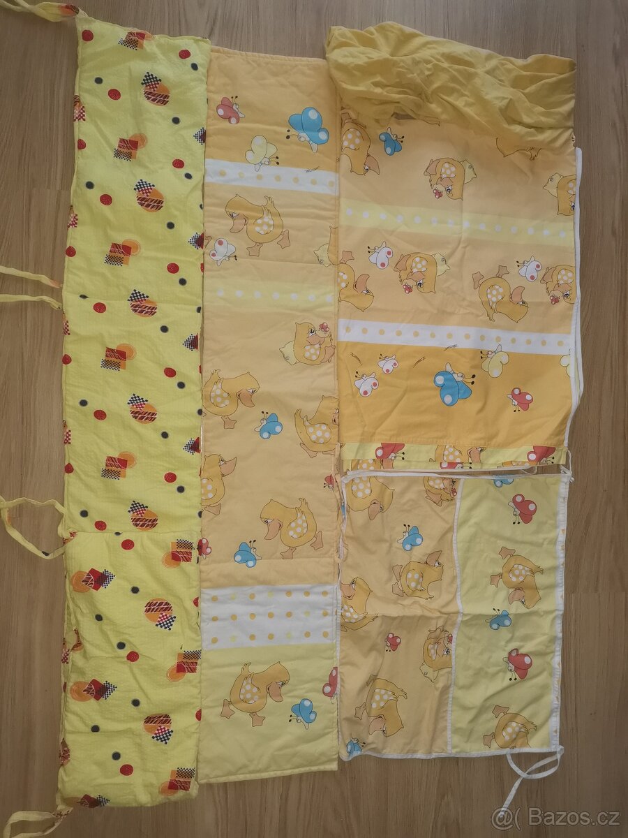 povlečení, mantinel do postýlky, kapsář elsa anna - 2