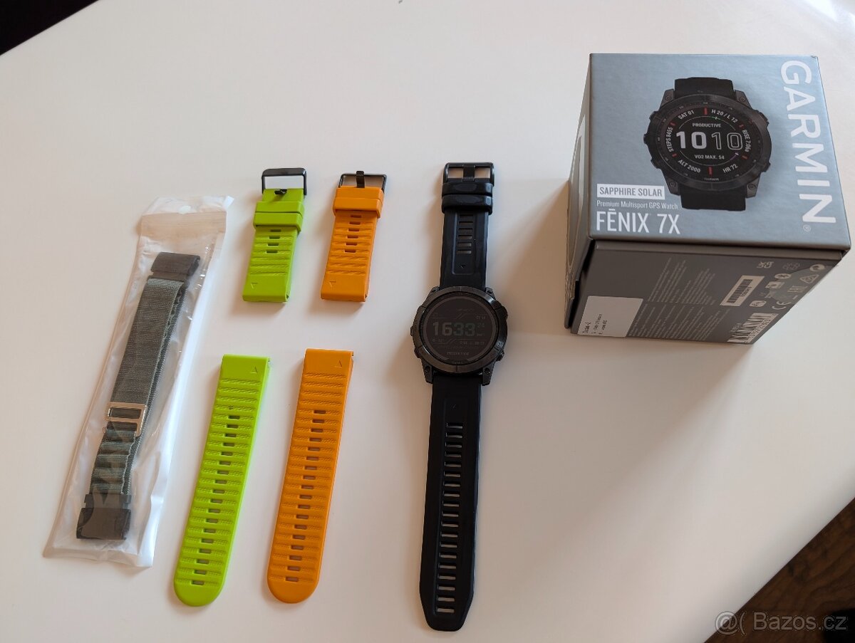 Garmin Fenix 7x sapphire solar - 2