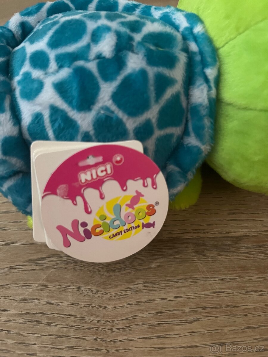 Plyšová želva Nici candy chocnana - 2