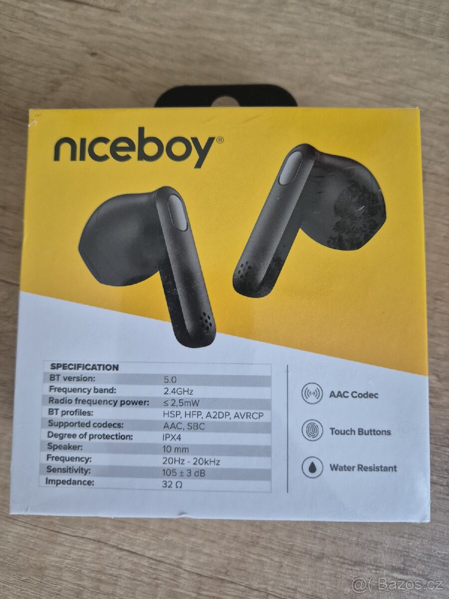 Bezdrátová sluchátka Niceboy hive Beans - 2