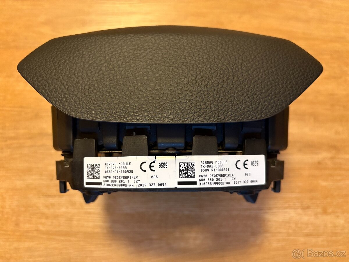 Airbag Škoda 2019 - ZÁNOVNÍ, 6V0880201T - 2
