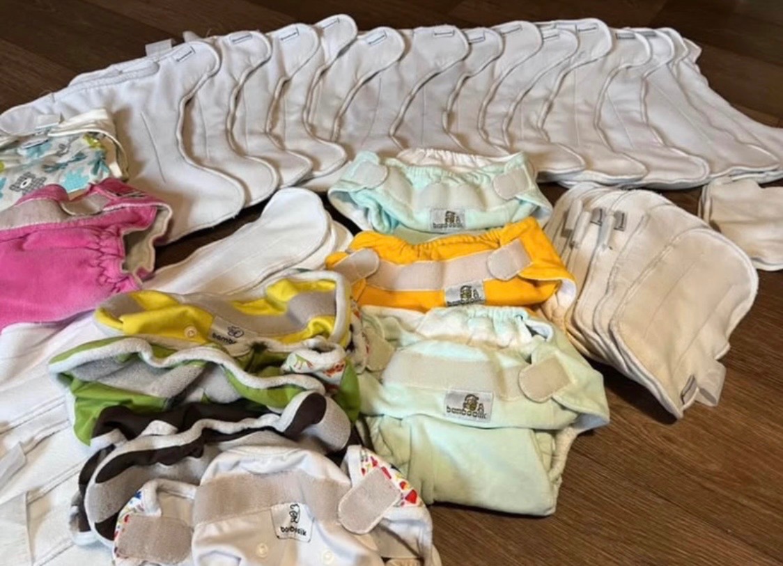 Látkové pleny sada - 2