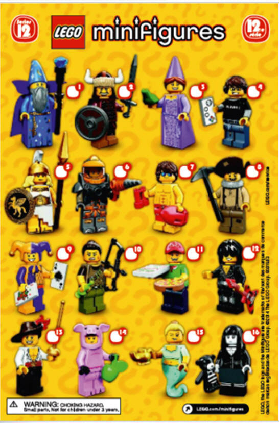 LEGO Minifigures 12.serie (71007) - 2