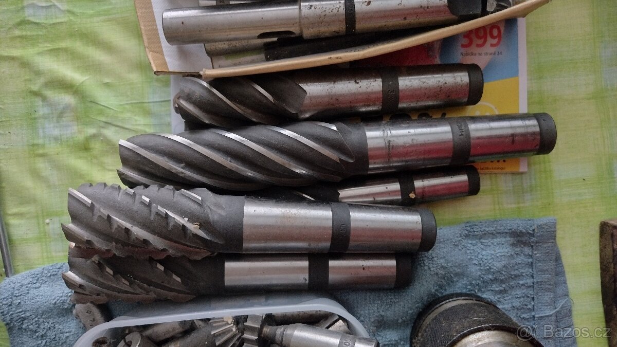 Frézky, vrtáky, sklíčidlo - 2