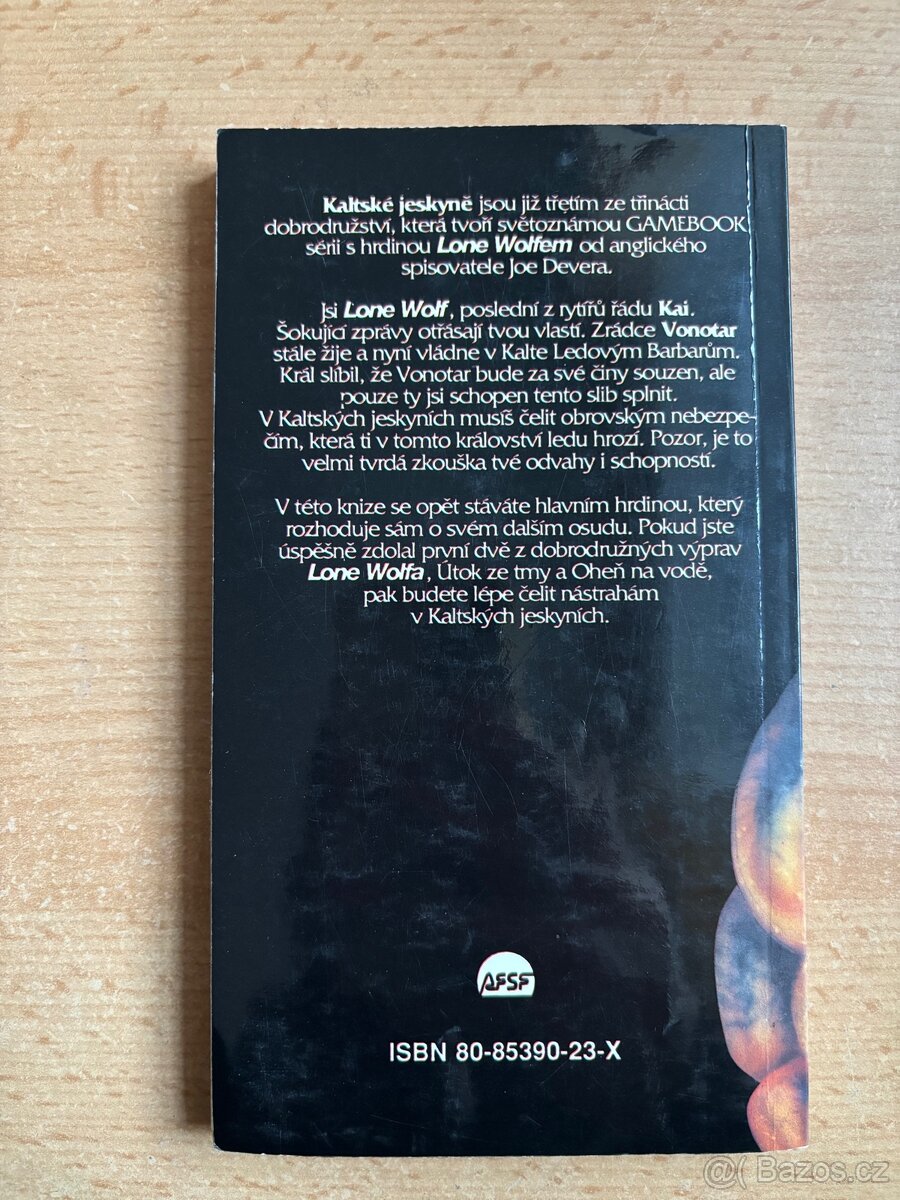 Kaltské Jeskyně - Gamebook Joe Dever - 2