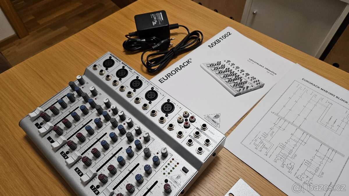 Mixážní pult Behringer EURORACK MXB1002 - 2