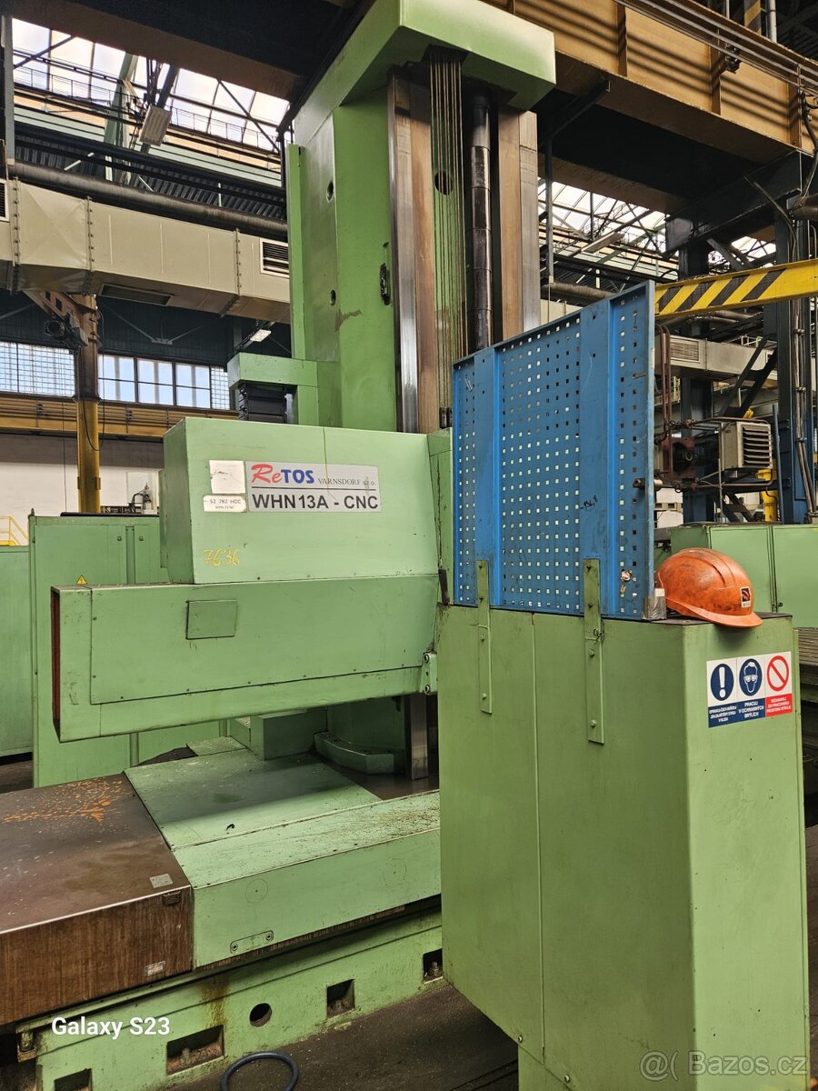 WHN 13 A - vodorovná vyvrtávačka - 2