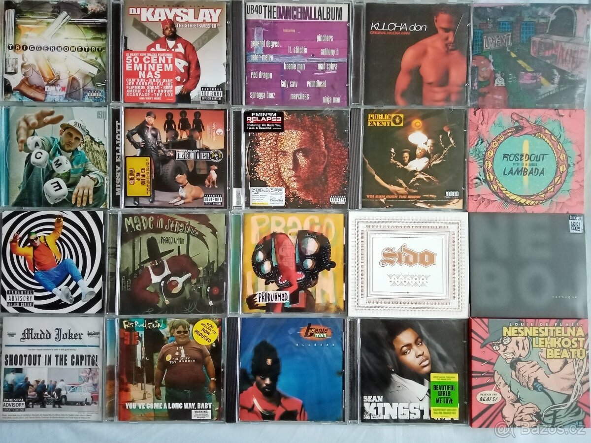2.3.nove foto original CD,DVD,MC RAP, hip hop od 119 Kc - 2