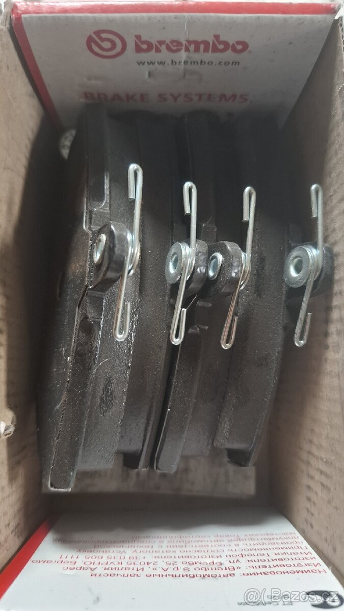 Brzdové destičky, Golf 3 - 2