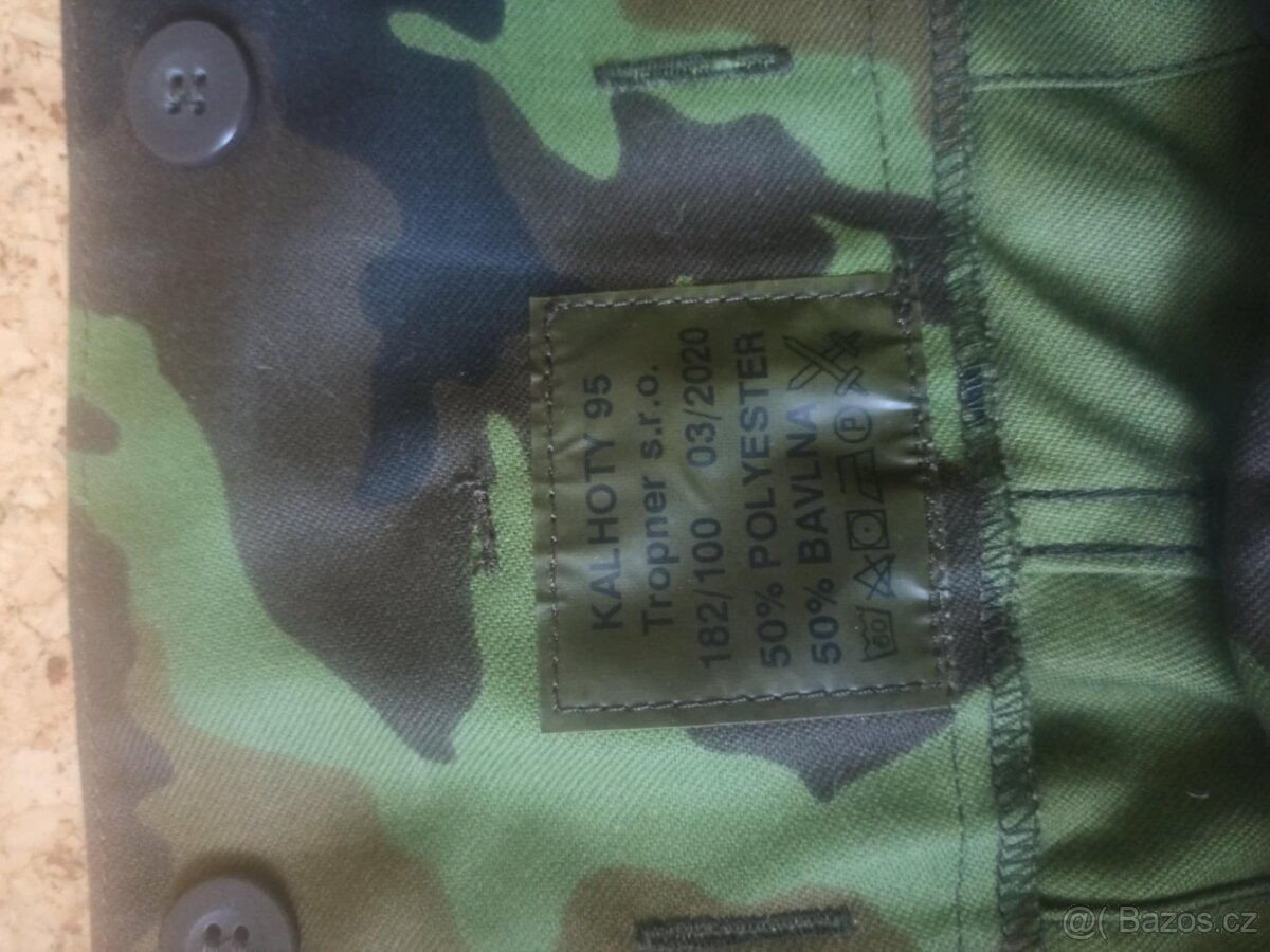 Originál vojenské kalhoty vzor 95 - 2