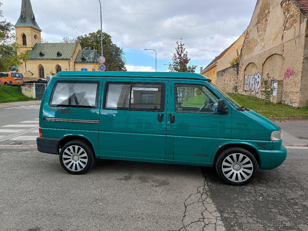 Obytné auto originál VW California 2,5TDi,tempomat - 2