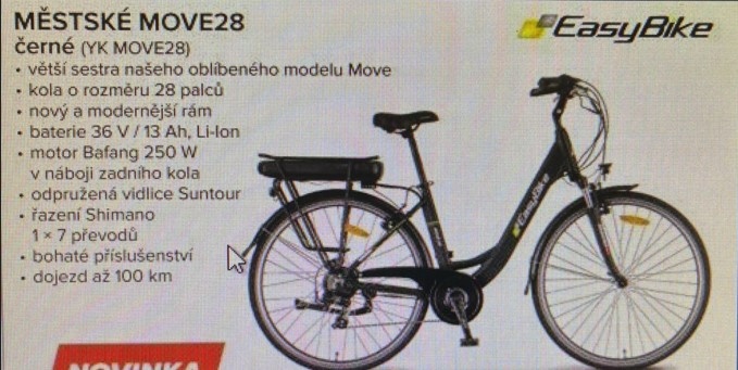 Dámské elektro kolo městské - 2