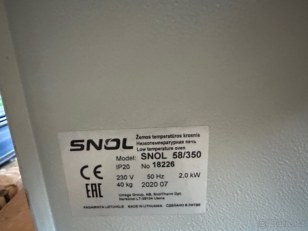 Sušárna / PEC 58/350 LSP11 SNOL (58 l) - 2