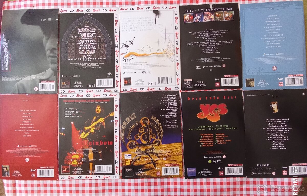 10 CD HUDEBNÍ CD (POŠETKY) - 2
