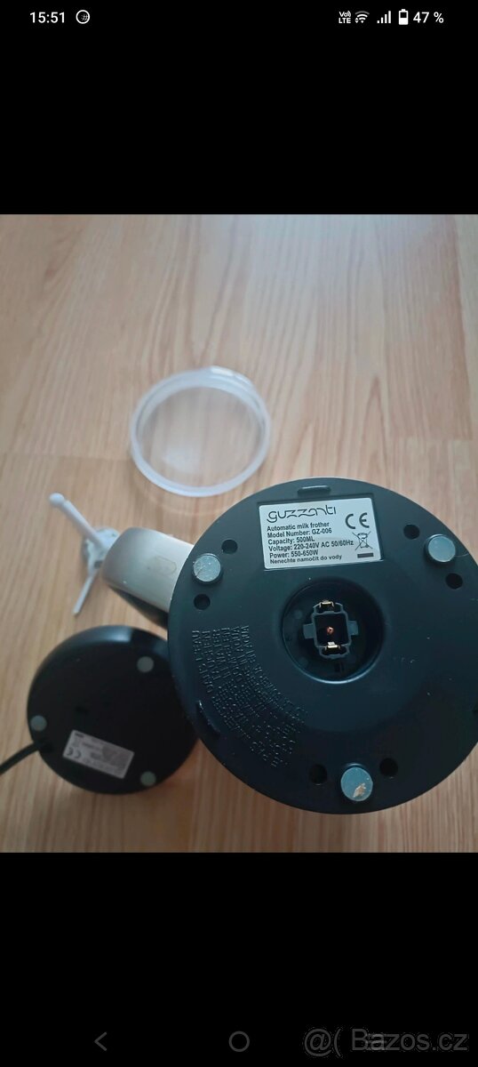 Napěnovač mléka - 2
