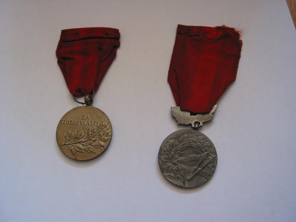 VB vyznamenání- za službu vlasti ČSSR, za obranu vlasti ČSSR - 2