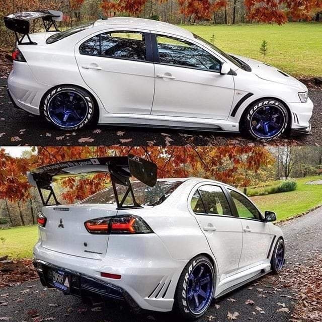 Varis V2 zadní nárazník Mitsubishi Lancer - 2