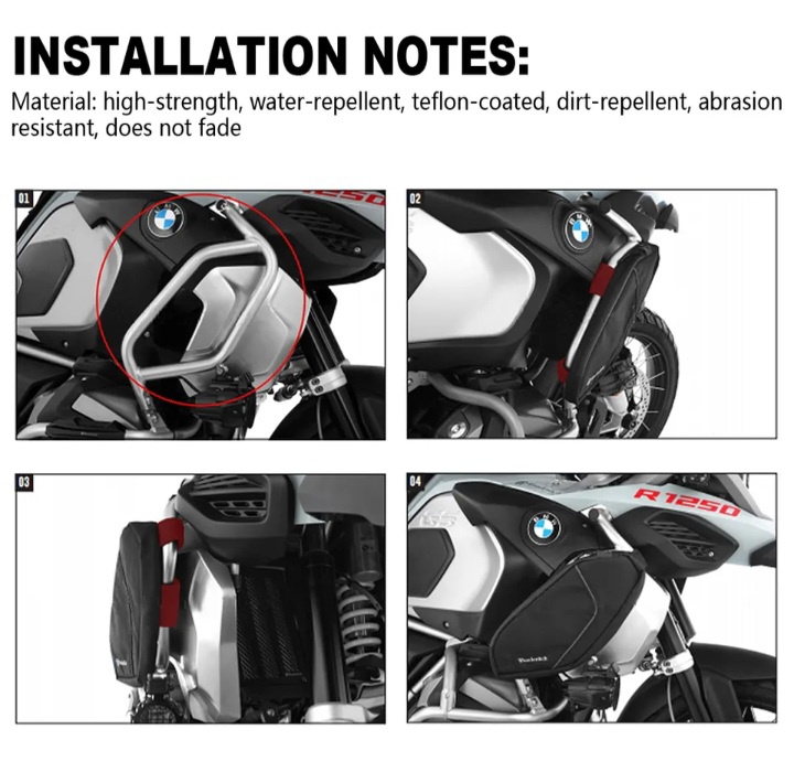 Boční brašny r1250gs adventure - 2