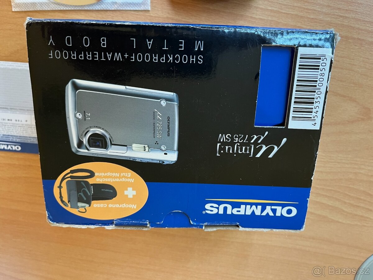 Odolný podvodní fotoaparát OLYMPUS MJU 725 SW - 2