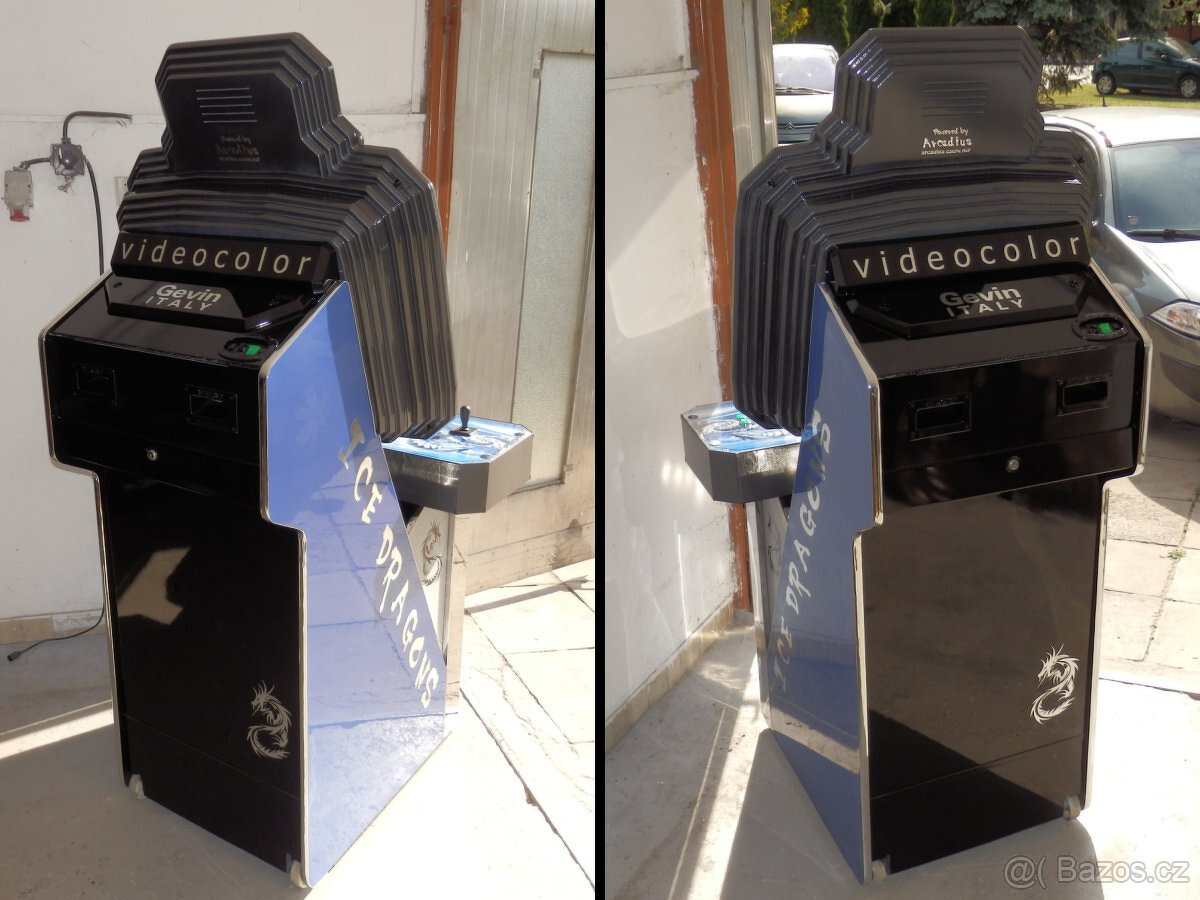 Zábavní herní automat Gevin Globetrotter Ice Dragons - 2