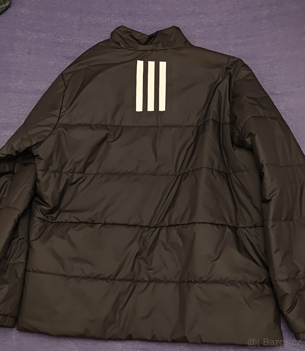2XL 3XL nenošená Bunda Adidas BSC 3-Stripes Insulated - 2