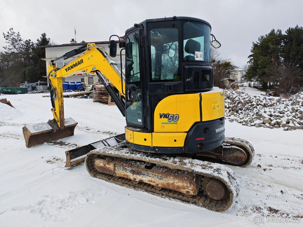 Minibagr.bagr Yanmar vio50.ne cat.kubota.jcb.volvo - 2