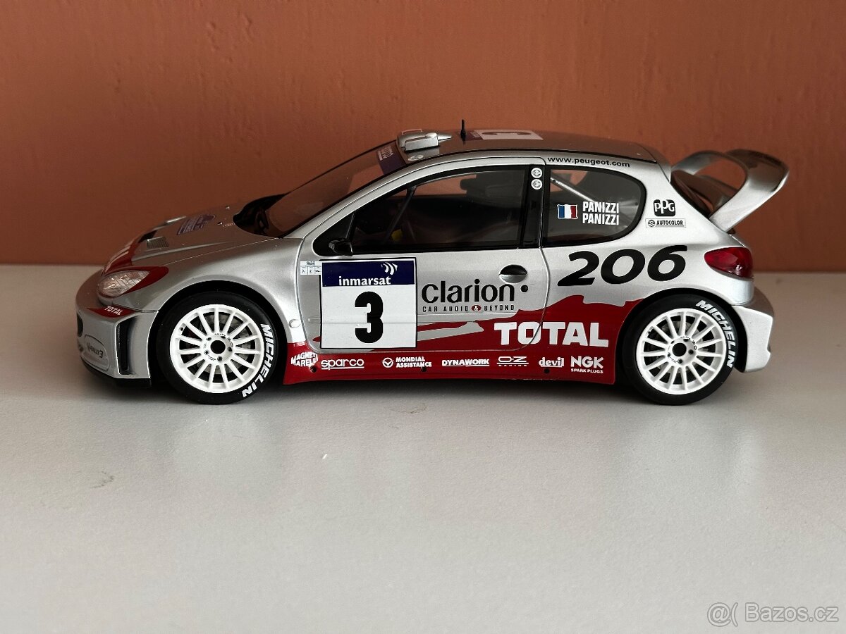 Peugeot 206 WRC - Rally Tour De Corse 2002 - 2