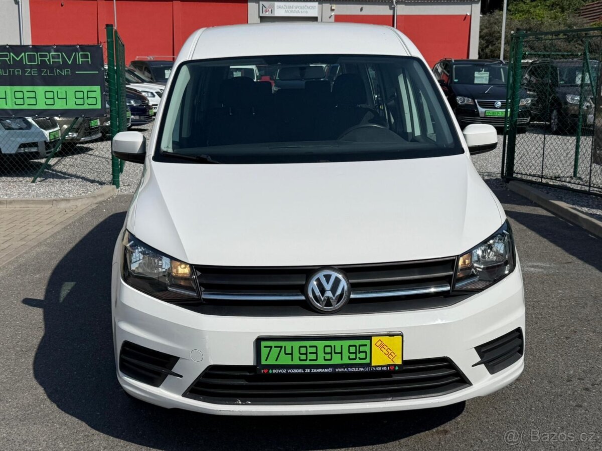 VW CADDY MAXI 2,0 TDI - 75KW, 7 MÍST, PARK. SENZORY - 2