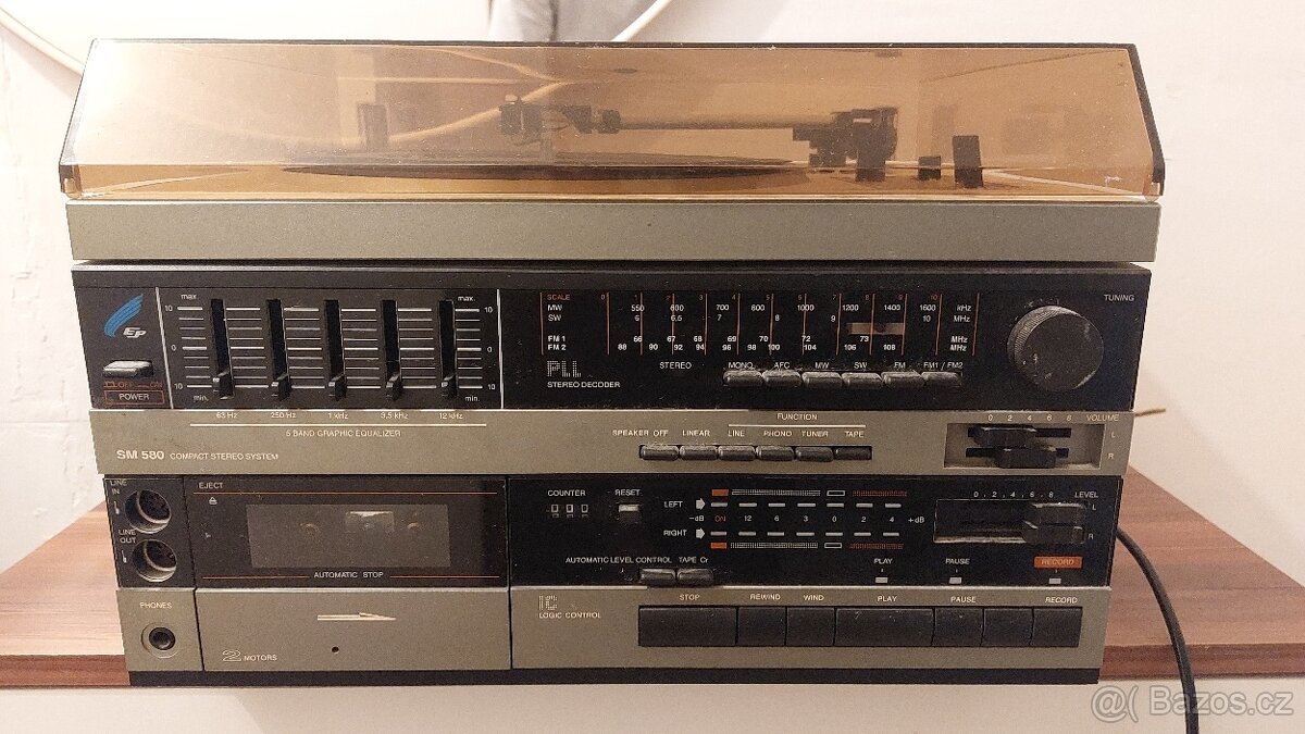 HiFi věž TESLA SM 580 - 2