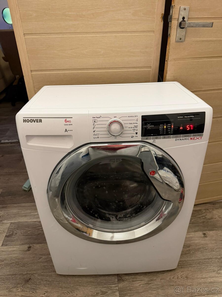 Prodám pračku HOOVER Dynamic Next SLIM – 6 kg, A+++ - 2