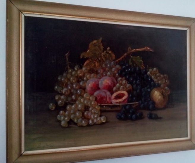 Obrázek - ovoce na stole, ovoce zátiší - 2