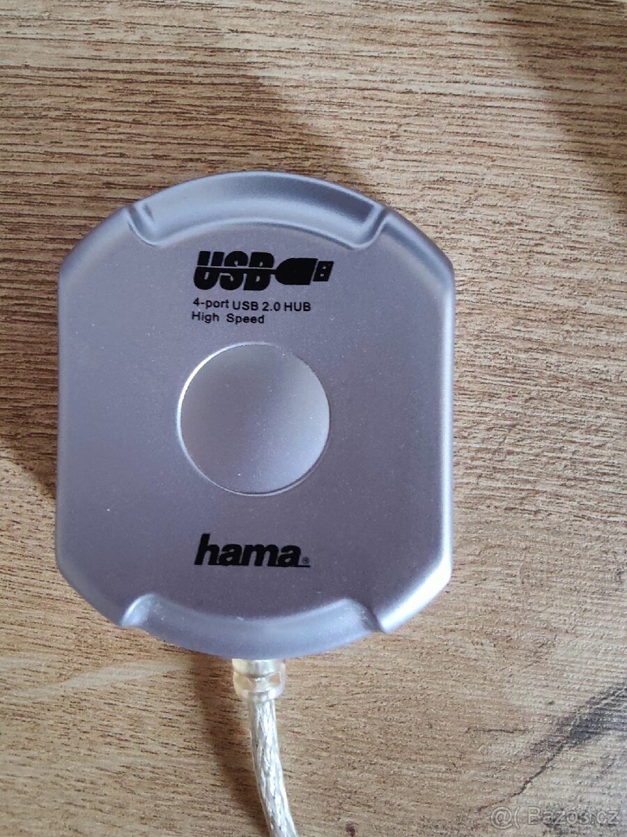 Hama USB 2.0 hub - 4 port hub 1 : 4 - 2