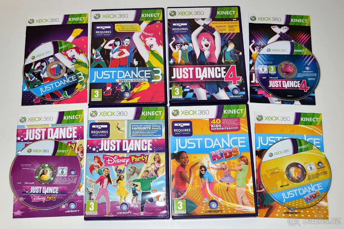 Kinect hry pre Xbox 360 Just Dance, Zumba, Sports - 2