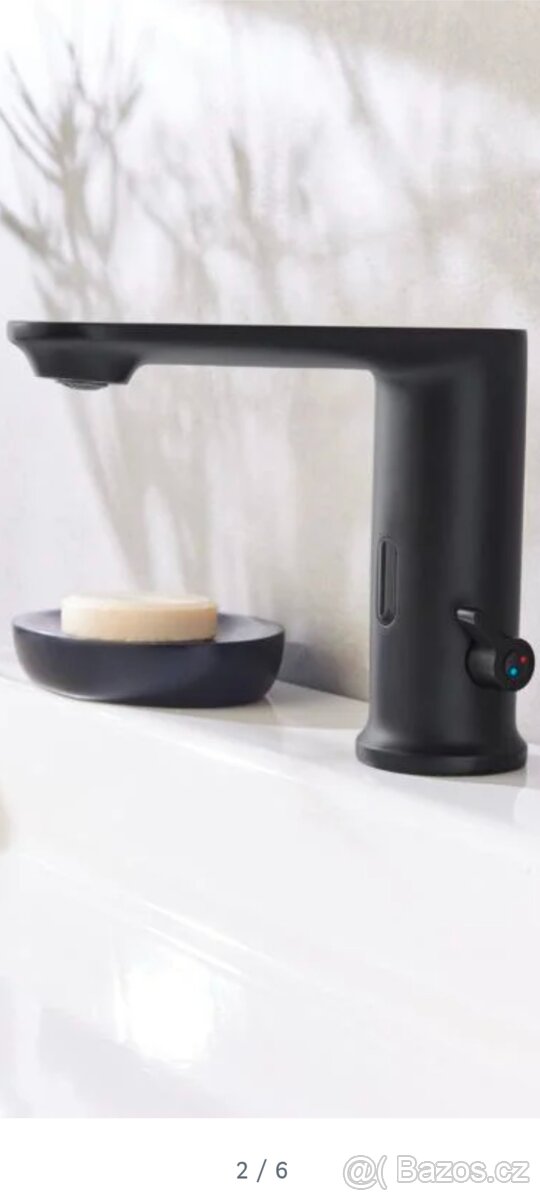 Bezdotyková baterie černá barva - 2