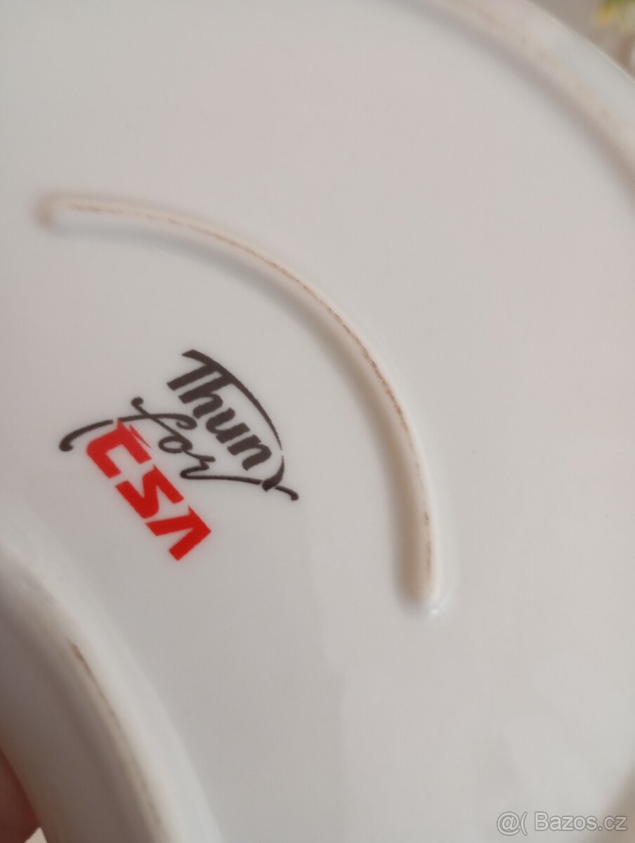 Dezertní talířky ČSA Thun - 2