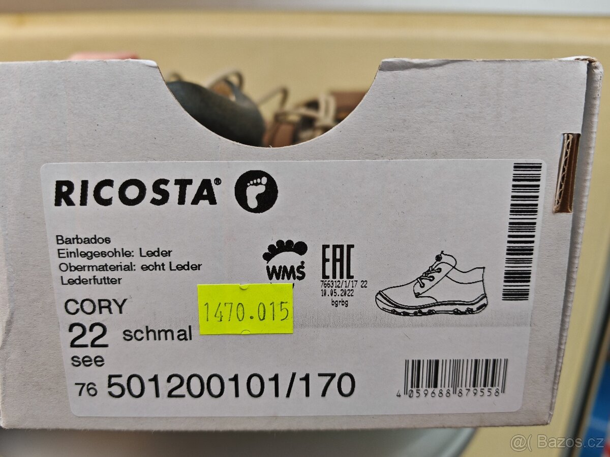 Ricosta kožené botky vel.22 - 2