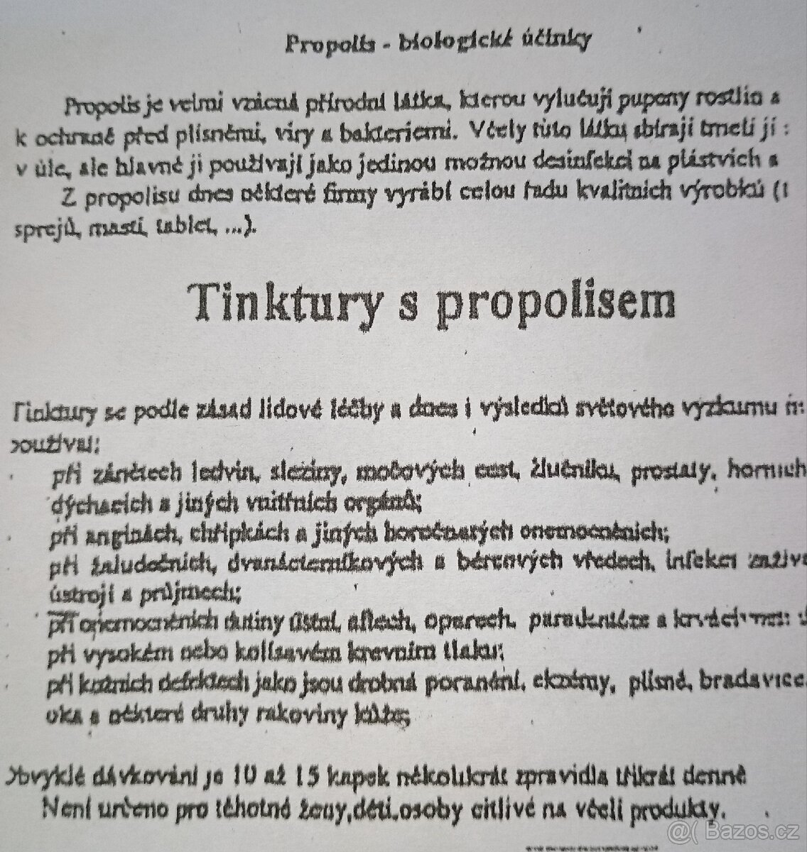Propolisová tinktura - 2