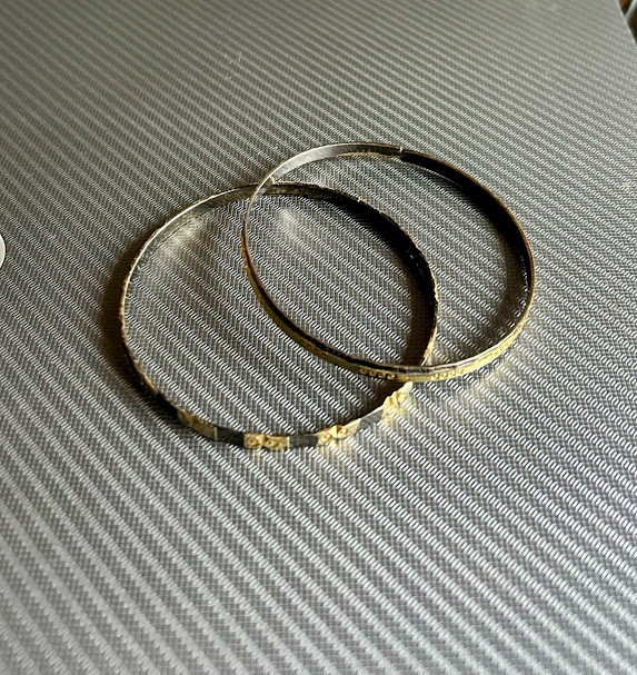 Sada vintage kovové náramky - 2