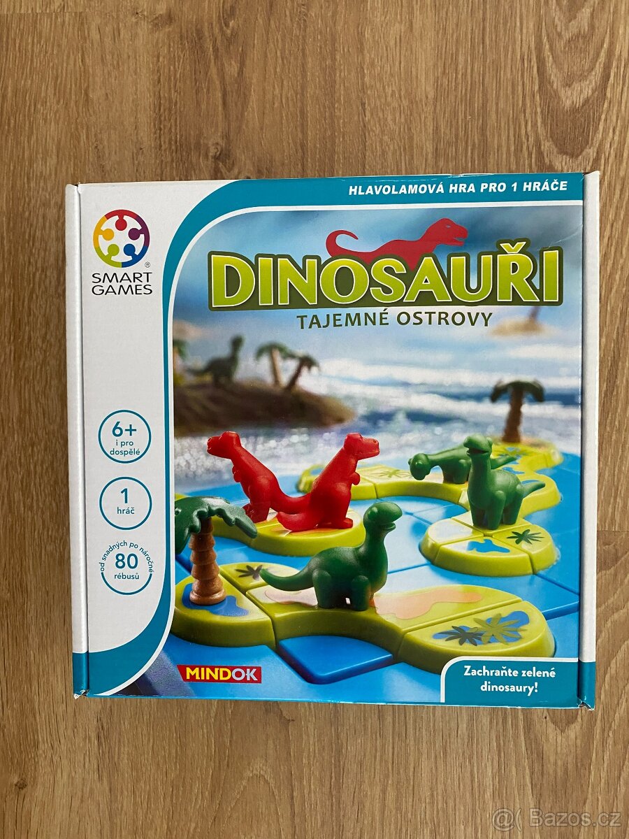 Smart Games Dinosauři Tajemné ostrovy 6+ - 2