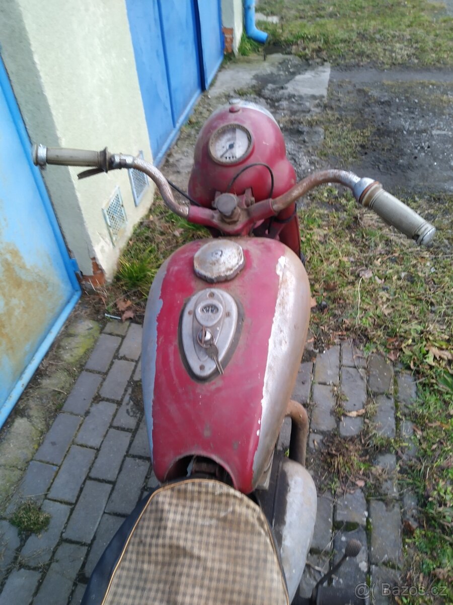 Jawa 250 pérák s TP - 2