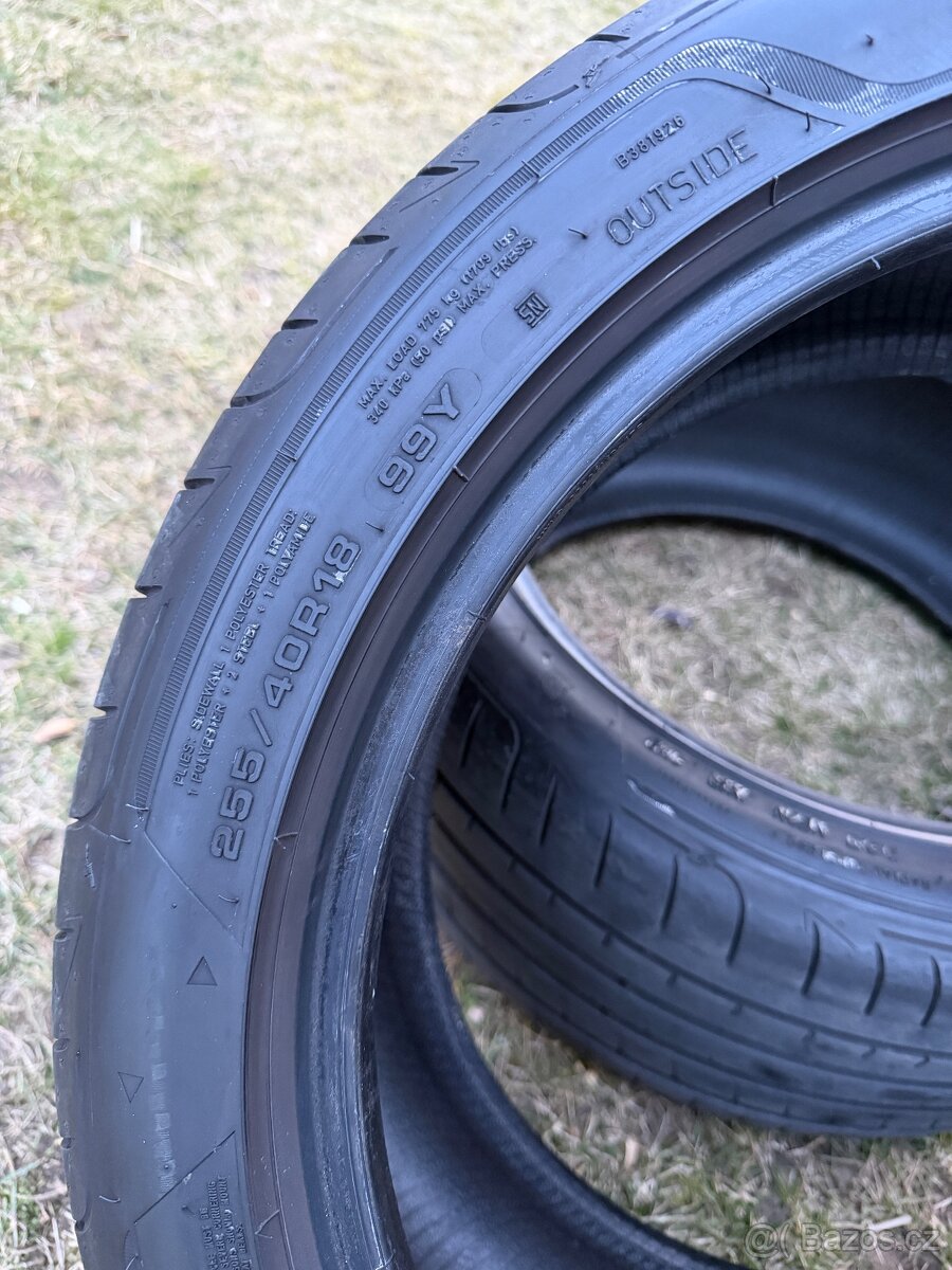 255/40r18 goodyear eagle f1 - 2