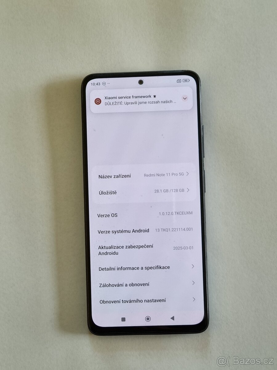 Xiaomi Redmi note 11 pro 5G. 6+2Gb/128Gb - 2