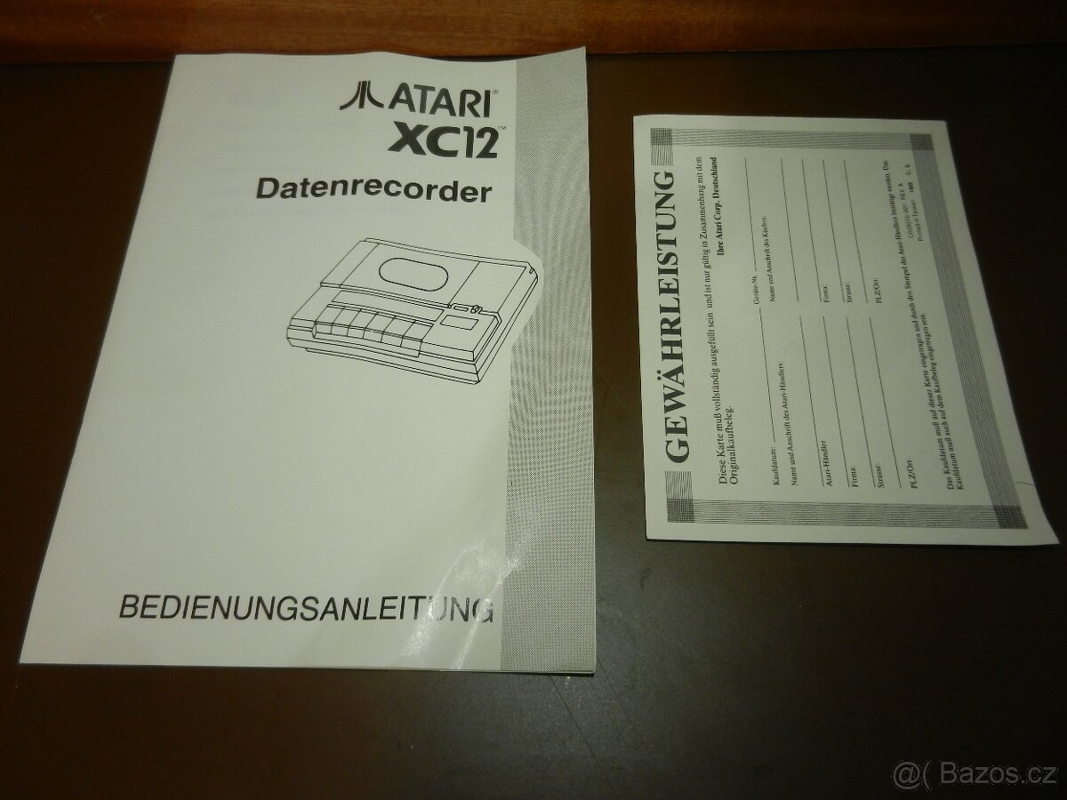 kazetový přehrávač Atari XC12 – nový - 2